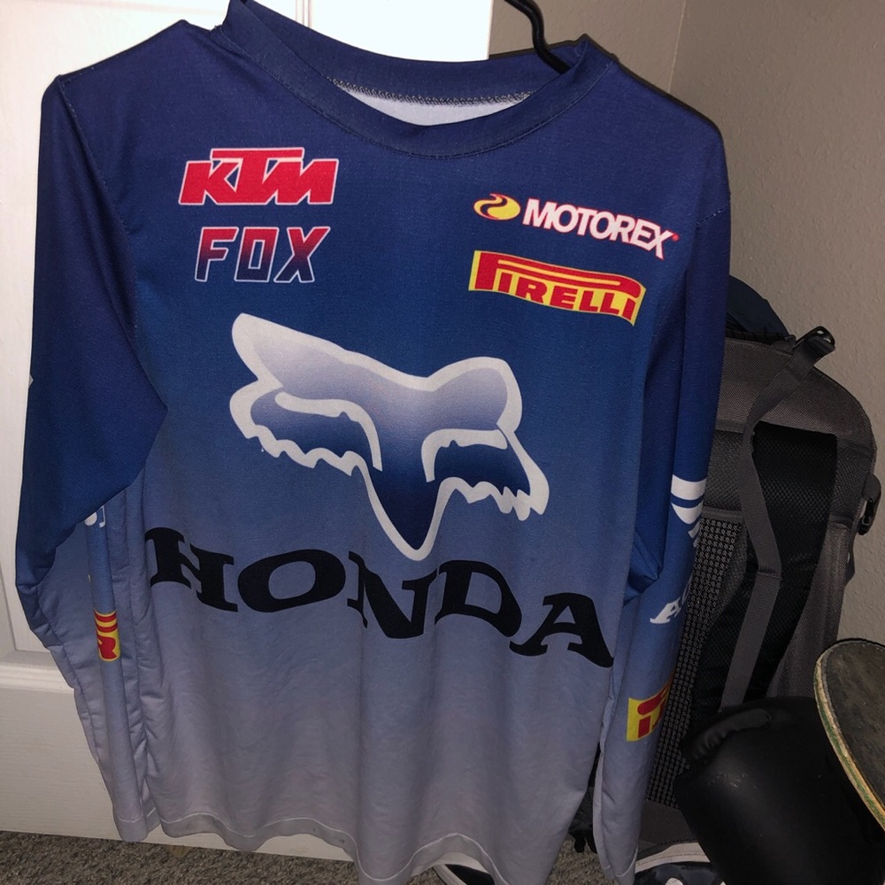 Fox motorcycle riding jersey